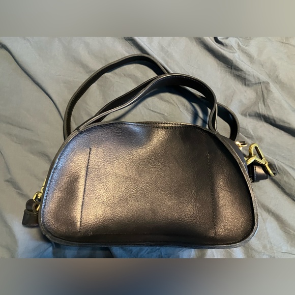 Madewell Sydney Black Leather Crossbody Bag, black, EUC - Picture 3 of 5